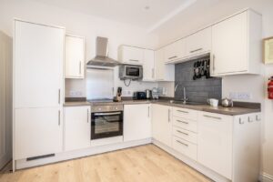 Bay Apartment Kitchen, Shanklin, Isle of Wight