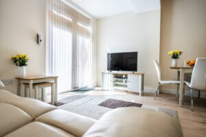 Bay Apartment Living Area