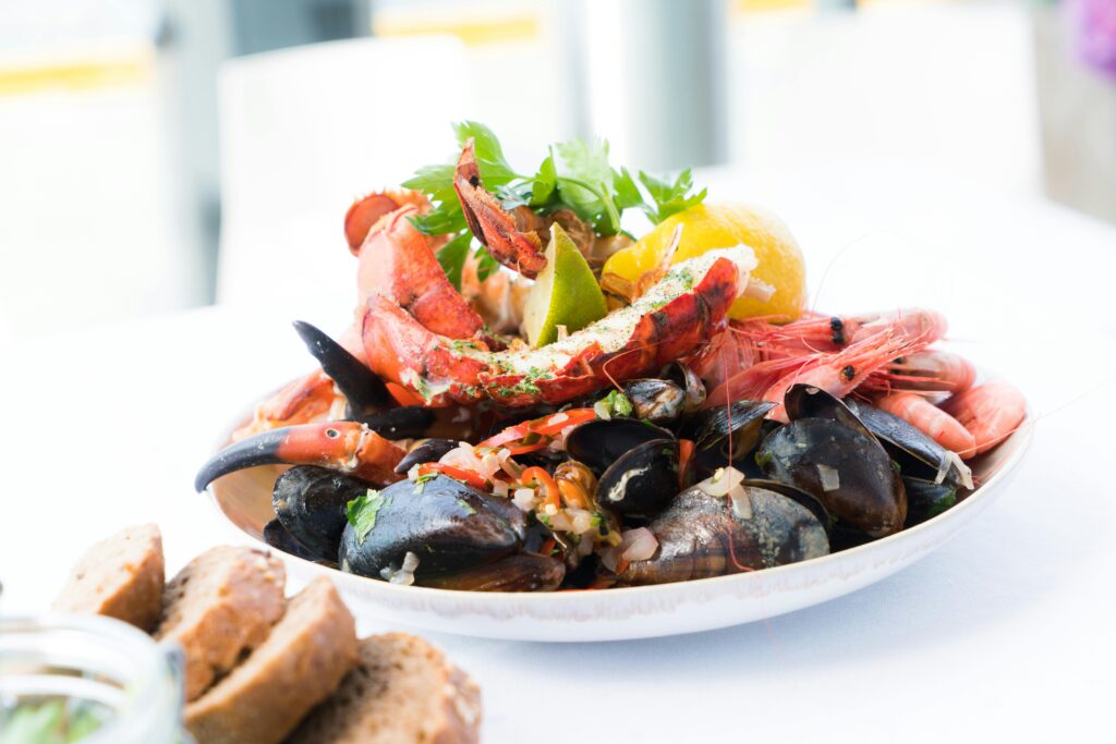 Seafood on the Isle of Wight