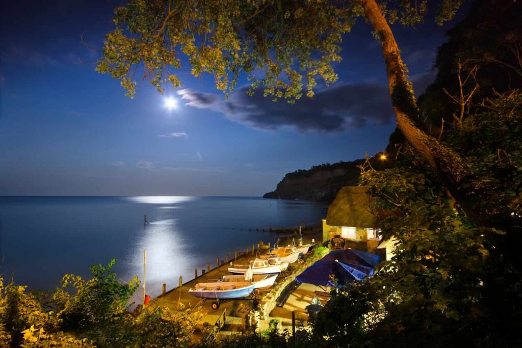 Shanklin Chine at Night