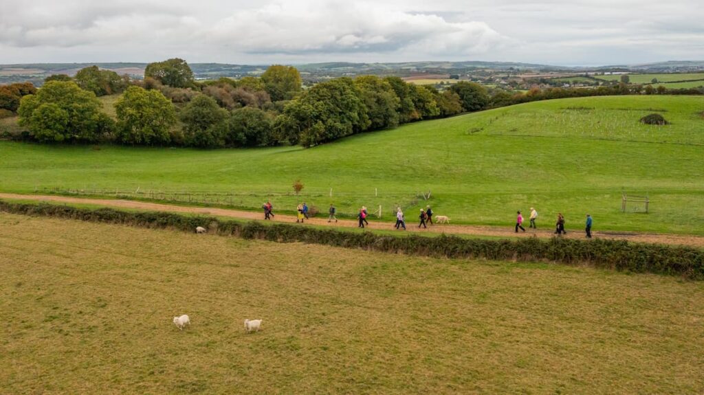 Walking Countryside routes Isle of Wight
